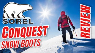 Sorel Conquest Winter Boot Review sorel winter hiking [upl. by Couhp]