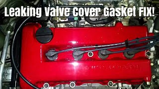 Infiniti G20Nissan Altima And Sentra Valvle Cover Gasket Replacement [upl. by Enilegnave]