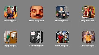 Hello Crazy NeighborNeighbor FamilySecretNun Neighbor EscapeHello Neighbor Hide Seek [upl. by Nocaj]