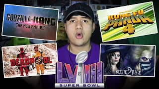 TODOS LOS TRAILERS QUE VEREMOS EN EL SUPER BOWL 2024 [upl. by Acireit]