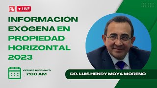 Información Exógena en Propiedad Horizontal 2023 [upl. by Launce]