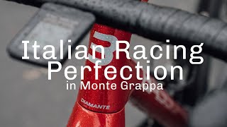 Riding Monte Grappa with new Basso Diamante 2023 [upl. by Fotina]