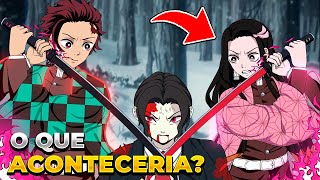 E SE TANJIRO E NEZUKO FOSSEM CAÇADORES DE ONIS JUNTOS O QUE ACONTECERIA  DEMON SLAYER [upl. by Cirek]