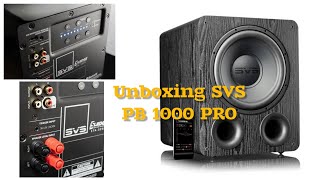 Unboxing one of the best Subwoofer SVS PB 1000 PRO [upl. by Heger]