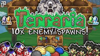 Terraria pylon network  EASY amp SAFE transport Terraria Episode 10 [upl. by Adnof822]