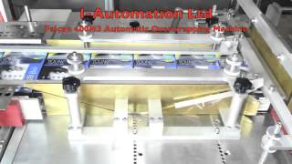 IAutomation Ltd Falcon400M3 Automatic Overwrapping Machine [upl. by Martinez]