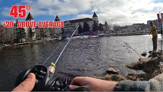 Is Spring Coming Early Fishing The Fox River In Wisconsin [upl. by Wyn]