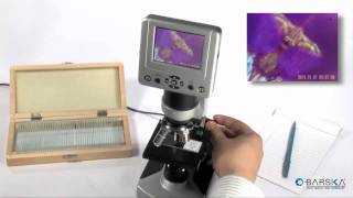 Barska Digital Microscope with 35quot Screen AY11374 [upl. by Esirehc75]