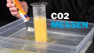 Wie viel CO2 erzeugt Brausetablette Experiment zum Nachmachen [upl. by Netsirt466]