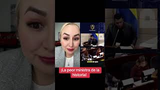 “Usted se convirtió en la peor ministra que ha tenido la historia” Jota Pe a Francia Márquez [upl. by Ynahpets]