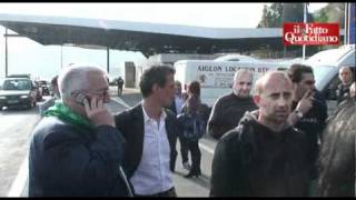 Immigrati manifestazione della Lega nord a Ventimiglia [upl. by Harper]