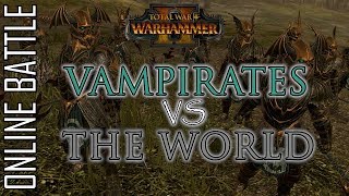 VAMPIRATES 1v1 Online Battles  Total War Warhammer 2 [upl. by Notyal]