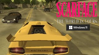 Scarface  The World Is Yours  Gameplay 5  Windows 11 [upl. by Ocsinarf]