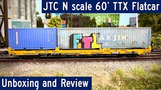 Jackson Terminal 60 TTX Flatcar  CCMR Railcar Reviews [upl. by Bikales]