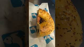 Russ amp Daughter Pastrami Salmon Bagel [upl. by Volding]