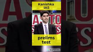 Kanishka IAS  PRELIMS TEST  upsc upsccivilservicesprelimsexam ias upsc [upl. by Jerroll]