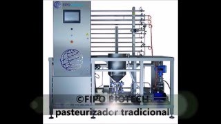 Pasteurizador Esterilizador placas tubular corrugado tunel FDA PMO [upl. by Mazel361]