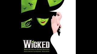 Defying Gravity Original Instrumental LYRIC VIDEO Kristin Chenoweth and Idina Menzel [upl. by Portugal]