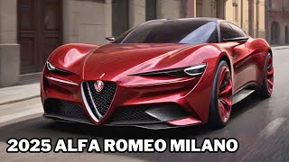 FIRST LOOK 2025 Alfa Romeo MILANO Revealed  NextGeneration [upl. by Gnohp]