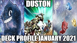 DUSTON DECK PROFILE JANUARY 2021 YUGIOH [upl. by Tormoria]