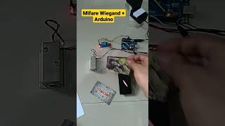 Mifare Wiegand  Arduino As Door Access Control [upl. by Balliol]