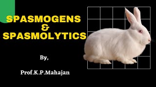 Effect of spasmogens and spasmolytics using rabbit jejunum [upl. by Dannie]