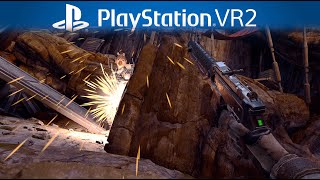 Star Wars Tales from the Galaxys Edge  Immersive Gameplay on PS5 with PSVR2 [upl. by Amyaj]