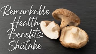 5 Health Benefits 🍄 Shiitake Mushrooms [upl. by Otnas484]