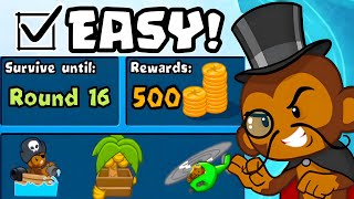 Professor Evil Today Easy Challenge BTD Battles [upl. by Sillyhp231]