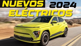 MEJORES Autos eléctricos que llegan en 2024 [upl. by Aticilef]