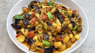 CAPONATA DI MELANZANE SICILIANA [upl. by Penni215]