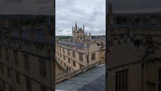 Sheldonian Theatre Cupola Birds Eye View Over Oxford Part of Oxford University [upl. by Seymour132]