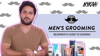 Beginners Guide For Shaving  Mens Grooming Series Ft Veer Rajwant Singh  Nykaa [upl. by Cronin]