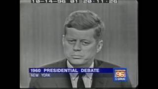 John F Kennedy vs Richard Nixon  Fourth Presidential Debate 1960 [upl. by Latrena719]