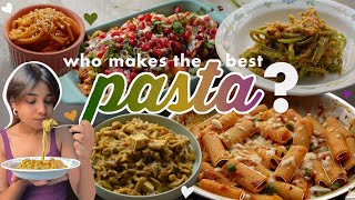 i rated your pasta recipes to find the best one 👑 [upl. by Rosaline]