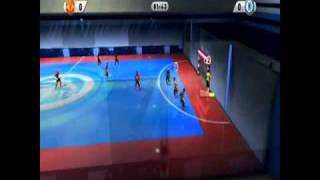 FIFA 11 Wii  ManU vs ChelseaIndoor Futsal [upl. by Kalk164]