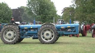 Newby Hall 6th Annual Vintage Tractor Show [upl. by Esorlatsyrc]