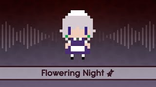 【Touhou Lyrics】 Flowering Night [upl. by Zitvaa]