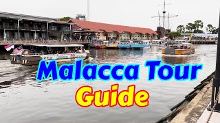 Melaka City Tour Guide from Kuala Lumpur  River Cruise Ride  Engineer Malaysia Wala [upl. by Hakeem557]