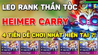 BẬT MÍ META TƯỚNG 4 TIỀN HEIMERDINGER CARRY DỄ CHƠI DỄ TRÚNG THƯỞNG NHẤT TẠI BẢN MỚI ĐTCL MÙA 13 [upl. by Manuela]