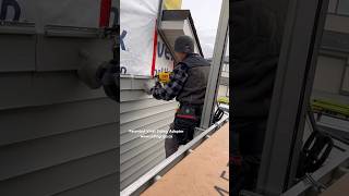 Quick way to install vinyl siding  vinyl siding adapter from Siding Tips [upl. by Estel]