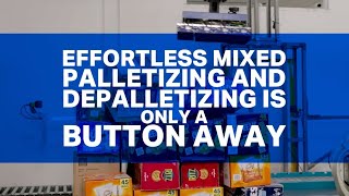 Robotic Palletizing amp Depalletizing  Dexterity 30 [upl. by Aratehs]