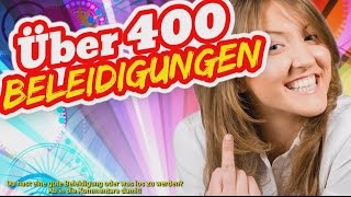 400 Beleidigungen und fiese Sprüche und Konter gegen andere Witz an Witz [upl. by Nnahgaem644]