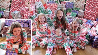 OPENING PRESENTS BRINGS TEARS CHRISTMAS DAY FAMILY SPECIAL [upl. by Erodroeht]