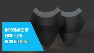 Importance of edge flow in 3D modeling [upl. by Shirah]