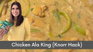 Chicken Ala King with knorr  chicken chickenalaking perimaskitchen [upl. by Einahteb109]