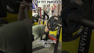 Chest exercises  Incline Bench press inclinebenchpress benchpress chestworkout chestexercises [upl. by Gazo]