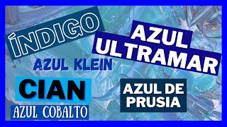 10 AZULES FAMOSOS y su SIGNIFICADO  Psicología del color [upl. by Ahsemaj]