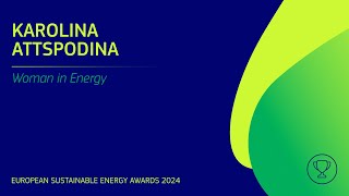 EUSEW Awards 2024 finalist  Karolina Attspodina [upl. by Adlanor606]