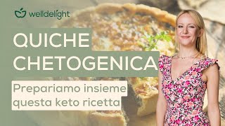 KETO QUICHE PANCETTA E FORMAGGIO  Cuciniamo questa ricetta versatile 🍲 [upl. by Lennon]